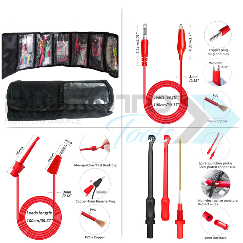 KIT DE PINCHADORES DE 57PCS