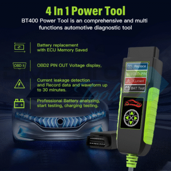 BT400 4 EN 1 PROBADOR DE BATERIAS - Imagen 5