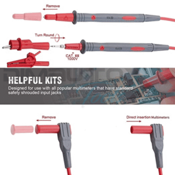 CABLES PARA MULTIMETRO TIPO A - Imagen 3
