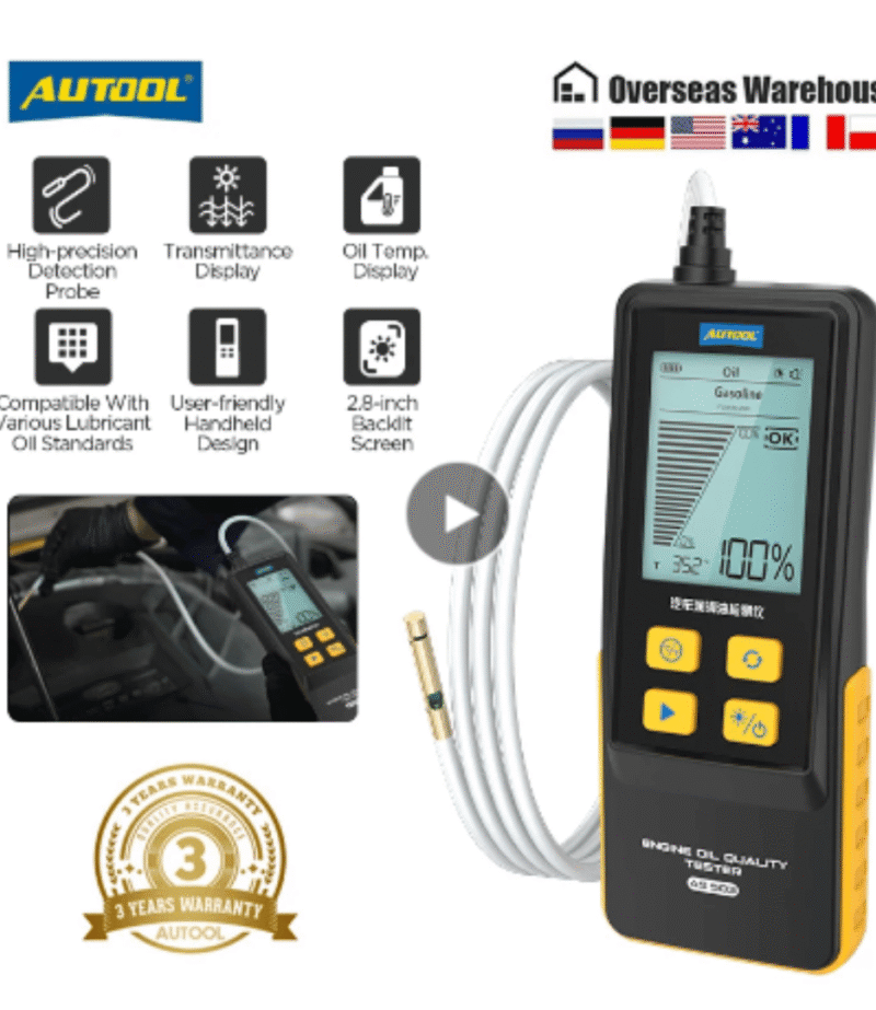 DETECTOR DIGITAL DE CALIDAD DE ACEITE DEL MOTOR