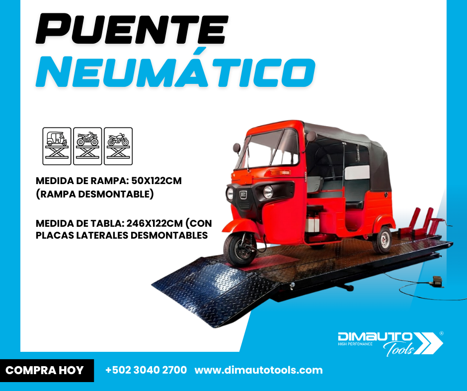 Puente Neumático Tuk Tuk